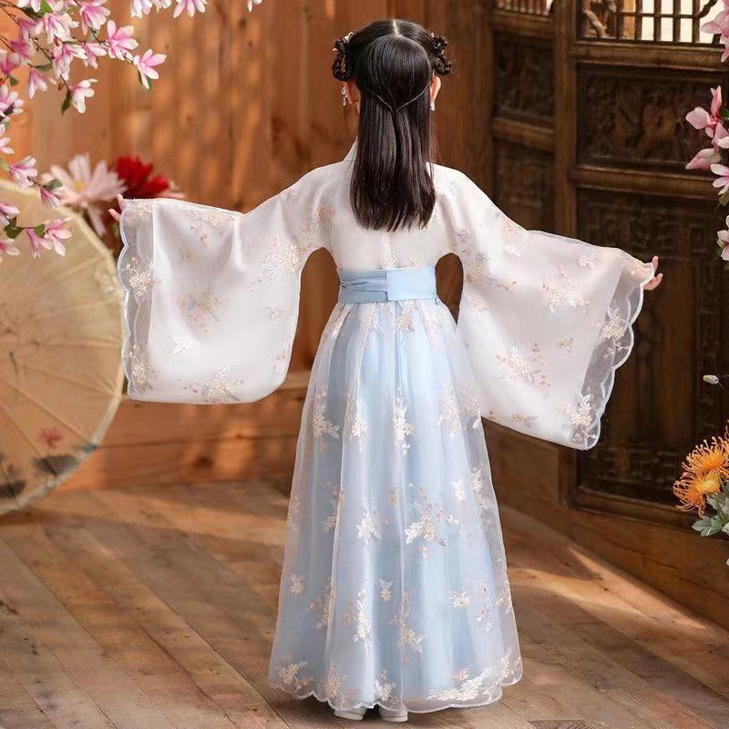 Hàng Mới Về Bộ Đồ Hán Phục Cổ Trang Phong Cách Trung Hoa Năm 2021 Thời Trang Xuân Hè Cho Bé Gái