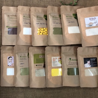 [handmade] Bột Đắp Mặt Thiên Nhiên 100g