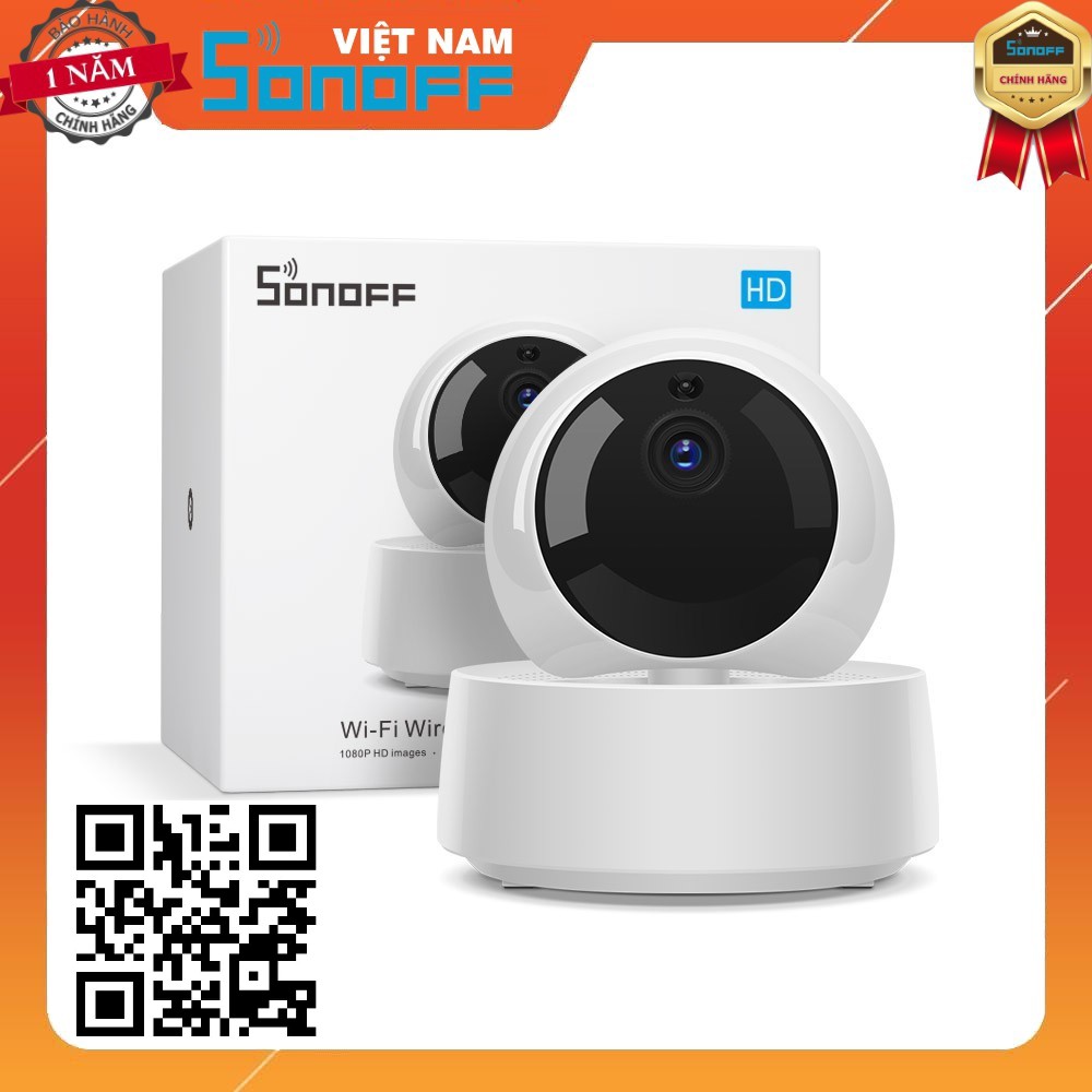 Camera Không dây Sonoff GK-200MP2-B giám sát từ xa 1080P (kèm nguồn)