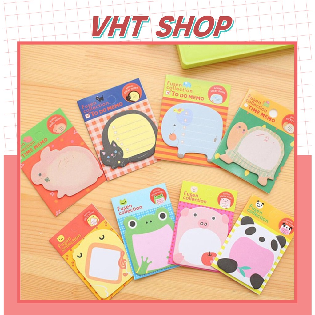 Tập Giấy Nhớ Cute - Giấy Nhớ Xinh - Giấy Note