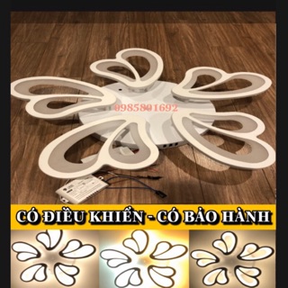 Đèn ốp trần mê ca 5 cánh hoa hiện đại v23