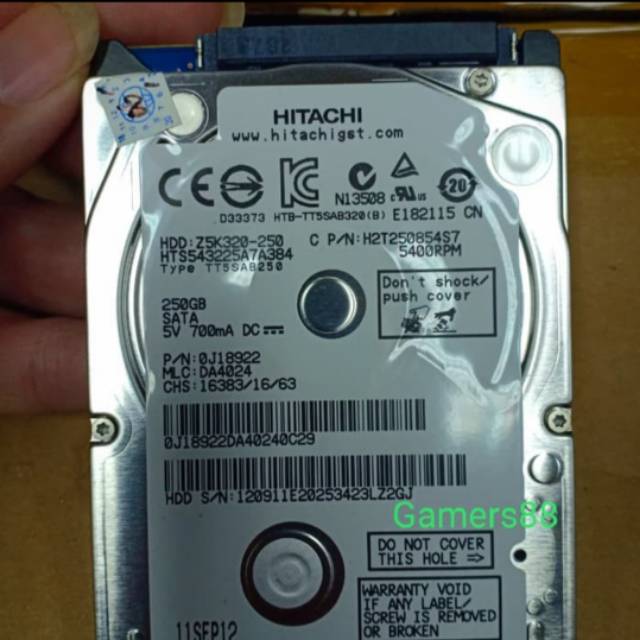Ổ Cứng Ngoài 250gb Sata Hdd Cho Máy Tính Ps3