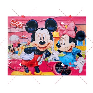 Tranh ráp hình giấy 30 miếng 10*14cm