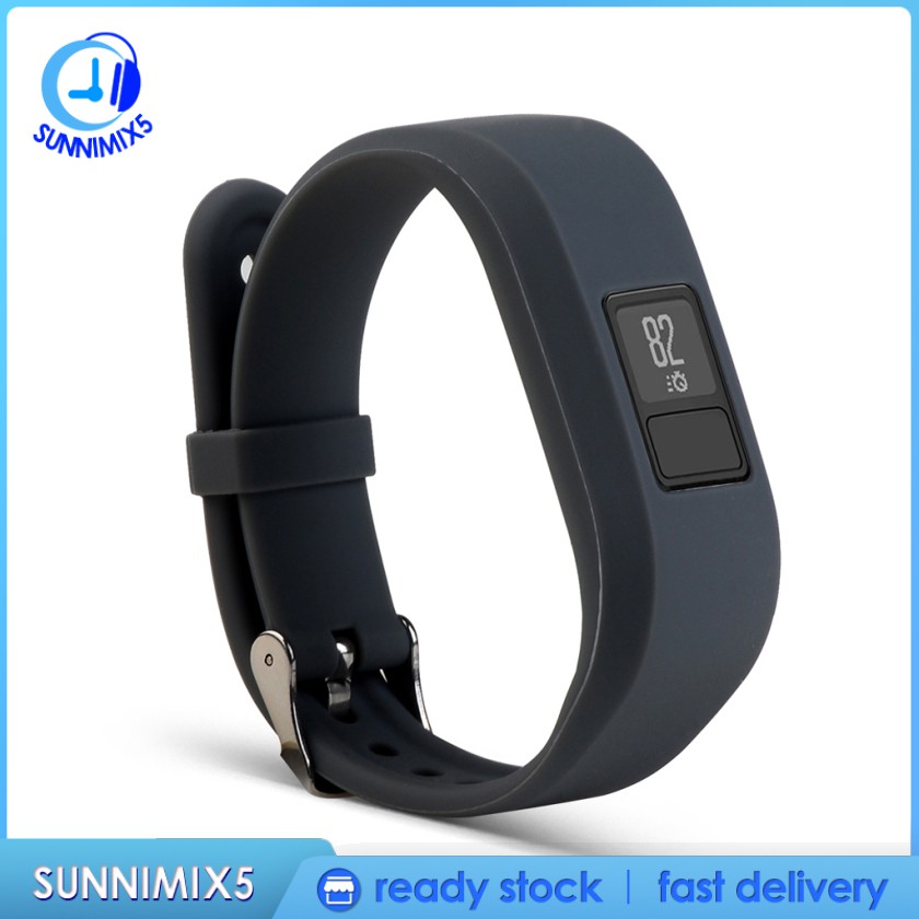 [Mã FASHIONT4MA2 giảm 10K đơn 50K] Set 2 Dây Đeo Thay Thế Cho Đồng Hồ Thông Minh Garmin Vivofit 3