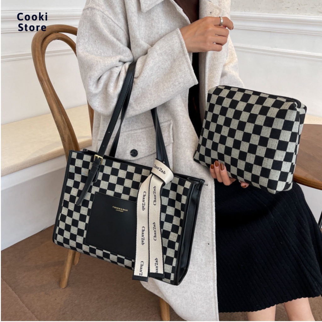 Túi Xách Công Sở Nữ Vori Bag Cooki Store Đựng vừa A4, Laptop Thời trang, Dùng đi học, đi làm, đi chơi