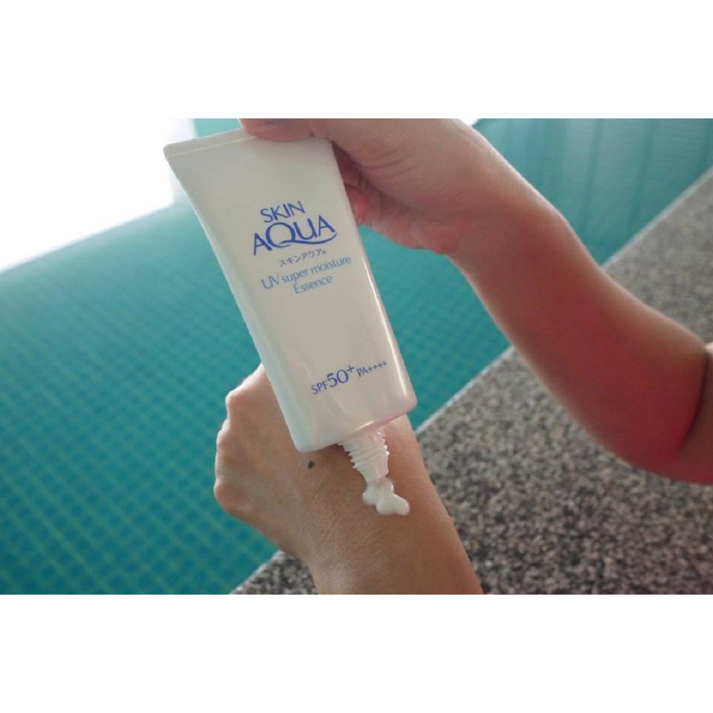 [Nhật nội địa] Kem chống nắng skin aqua Tone Up UV Essence SPF50+ PA++++ và Sữa chống nắng siêu dưỡng ẩm