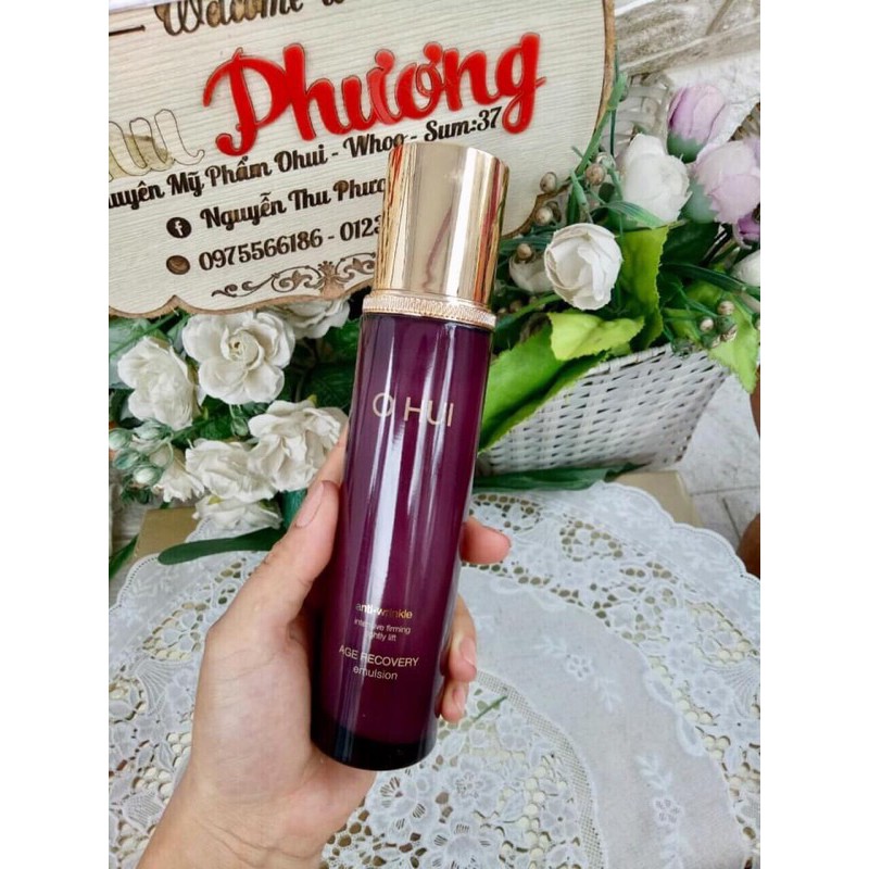 SỮA DƯỠNG SÁNG DA OHUI 130ML (TÁCH SET)