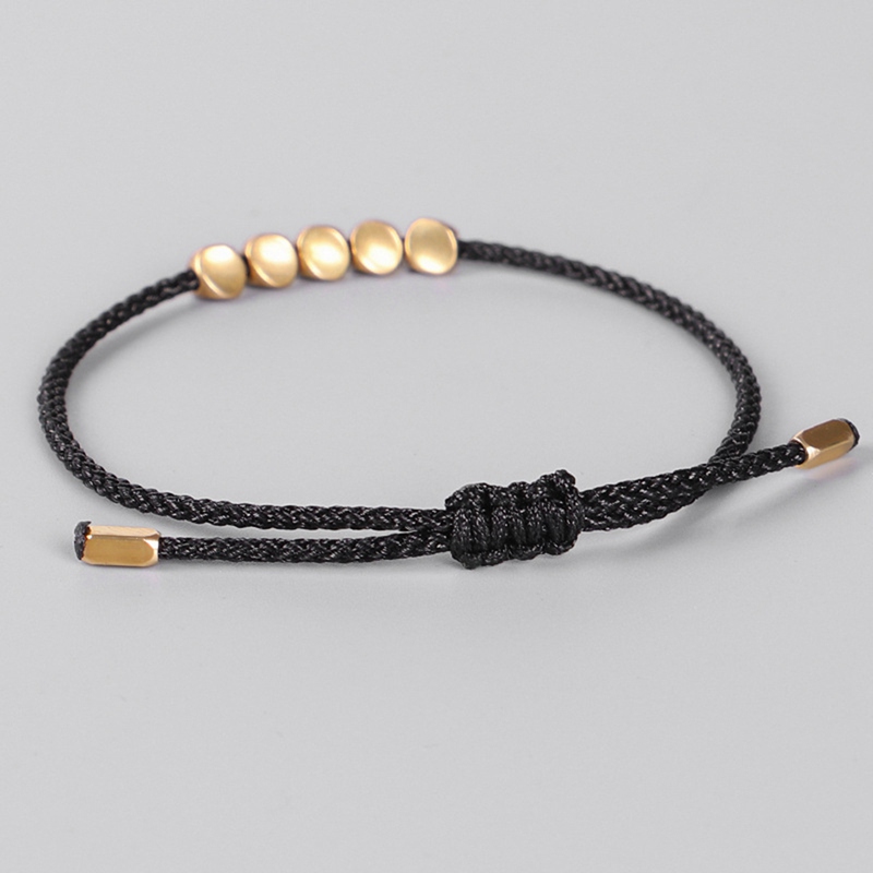 HANDMADE Vòng Tay Hạt Đồng Phong Cách Phật Giáo Tây Tạng