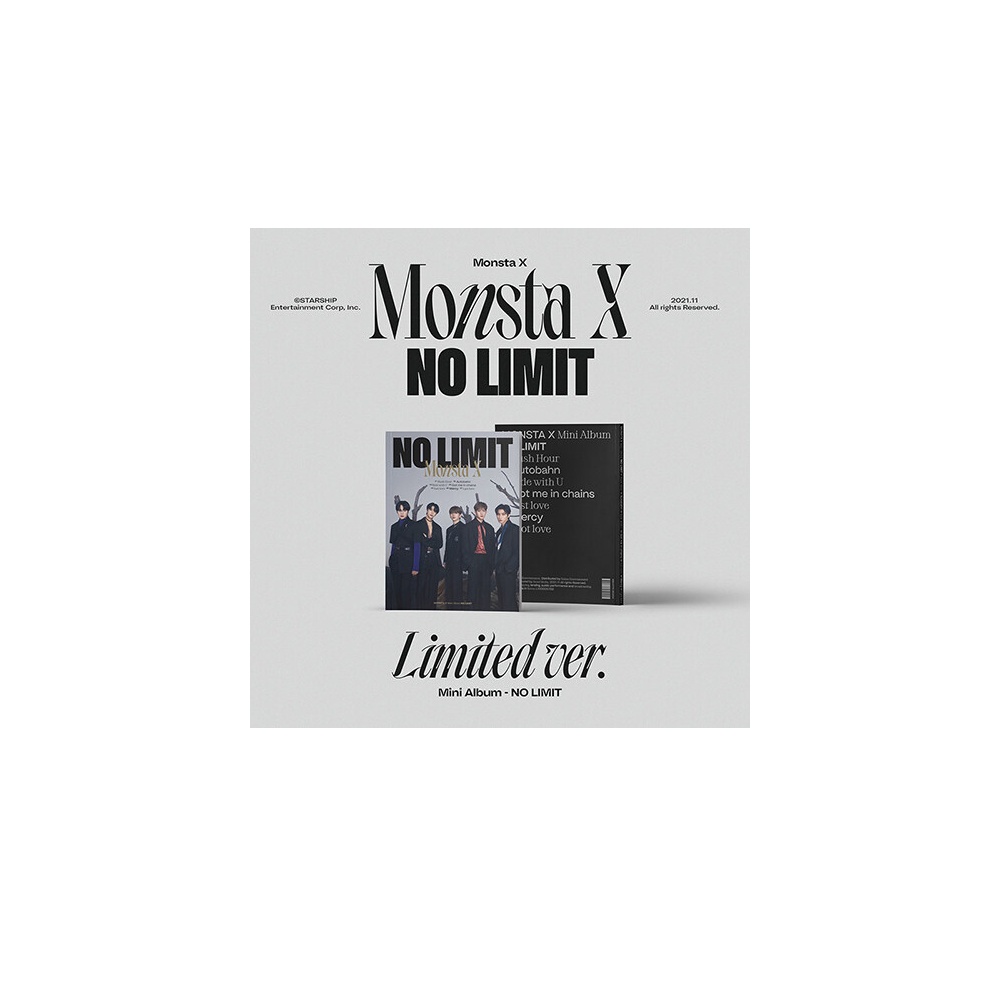 Album ảnh mini monsta x - 10th không giới hạn phiên bản giới hạn - ảnh sản phẩm 1
