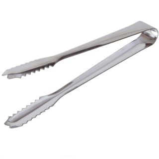 Kẹp gắp đá gắp thức ăn BBQ loại 22 cm inox dày bên đẹp chống nóng lạnh tay