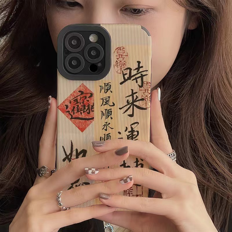 Ốp Điện Thoại Da Họa Tiết Chữ Cho iphone 14 Pro Max 13 Pro Max i13 13pro 11 Pro Max i11 X XR Xs Max 7 plus 8 plus 12Pro 12 Pro Max