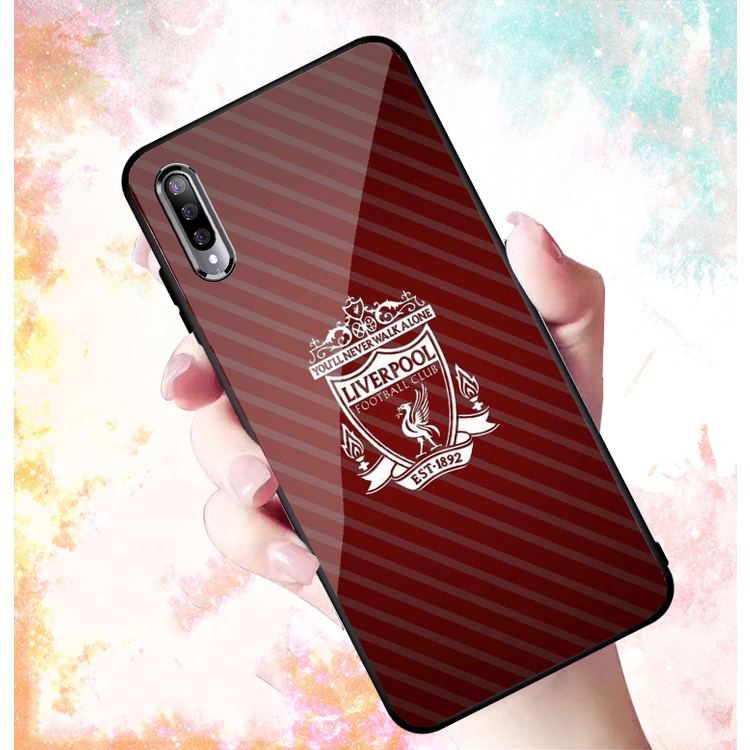 Ốp Lưng XIAOMI MI 9 mặt kính cường lực cao cấp In hình Câu Lạc Bộ Bóng Đá