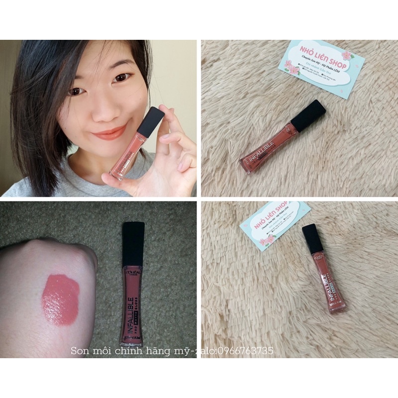 Thanh lý son Loreal  Paris Infallible  Pro Matte chính hãng Mỹ