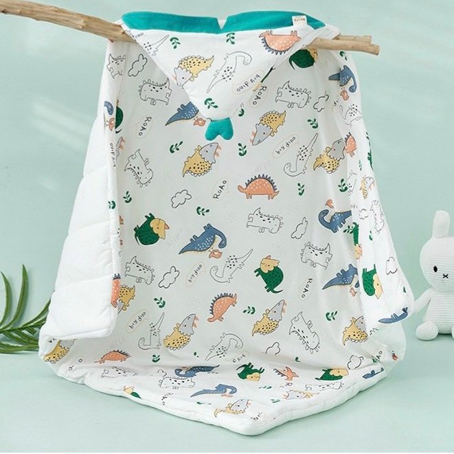 Chăn ủ sơ sinh trần bông cao cấp giữ ấm cho bé sơ sinh siêu mềm mịn Thị Nắng Store