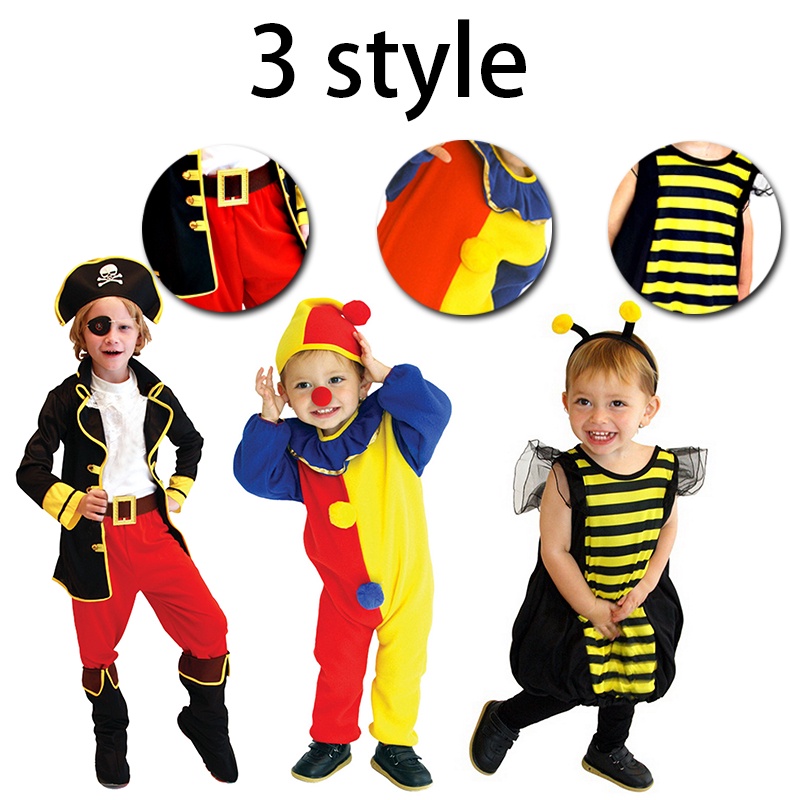 Trang Phục Hóa Trang Halloween Nhân Vật Chú Hề Trong Phim Cướp Biển Caribbean