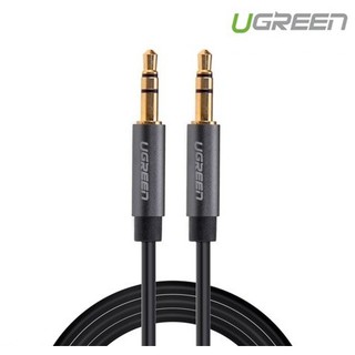 Cáp audio 3.5mm dây tròn 0,5m mạ vàng 24k chính hãng ugreen 10732