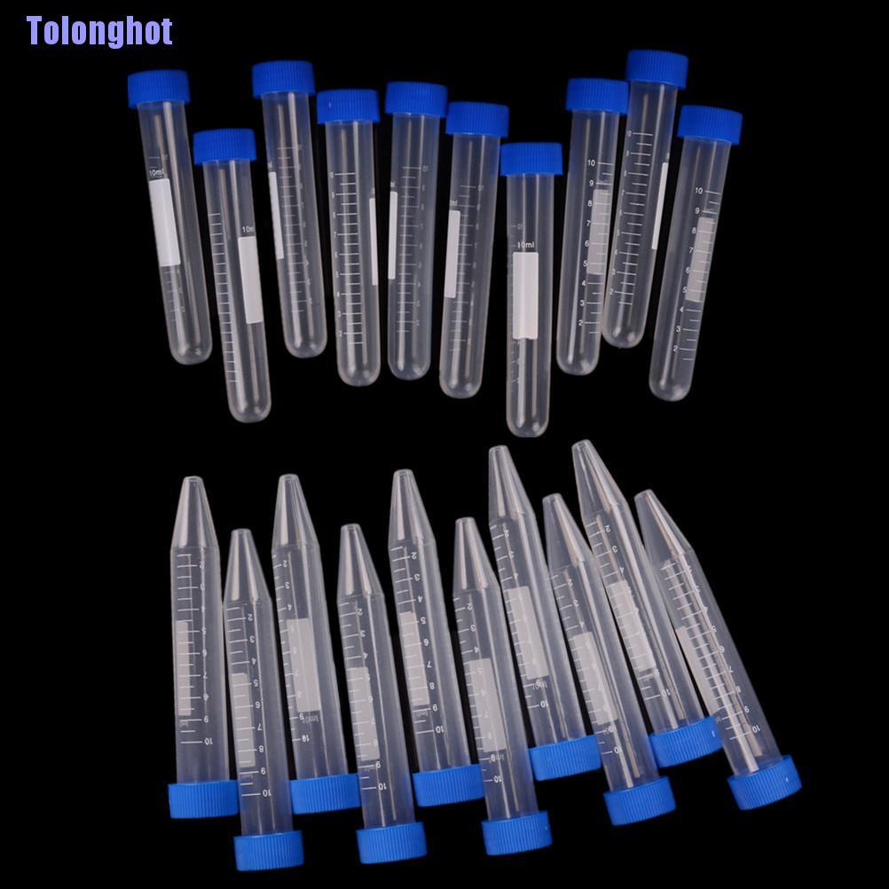 Bộ 10 Ống Nhựa Cho Ốc Vít 10ml
