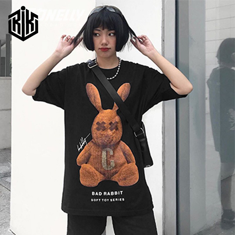 Áo thun tay lỡ RIK nam nữ Unisex, áo phông form rộng Oversize ATL130 | BigBuy360 - bigbuy360.vn