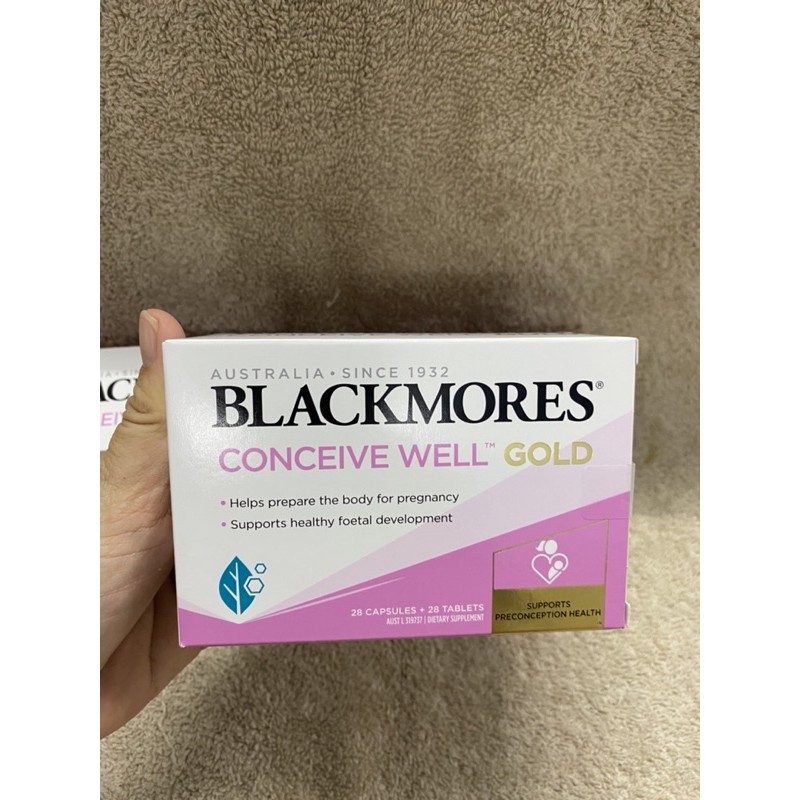 Viên uống Blackmore Conceive Well Gold