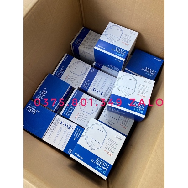 KHẨU TRANG N95 DANAMECO 1 HỘP 20 CÁI
