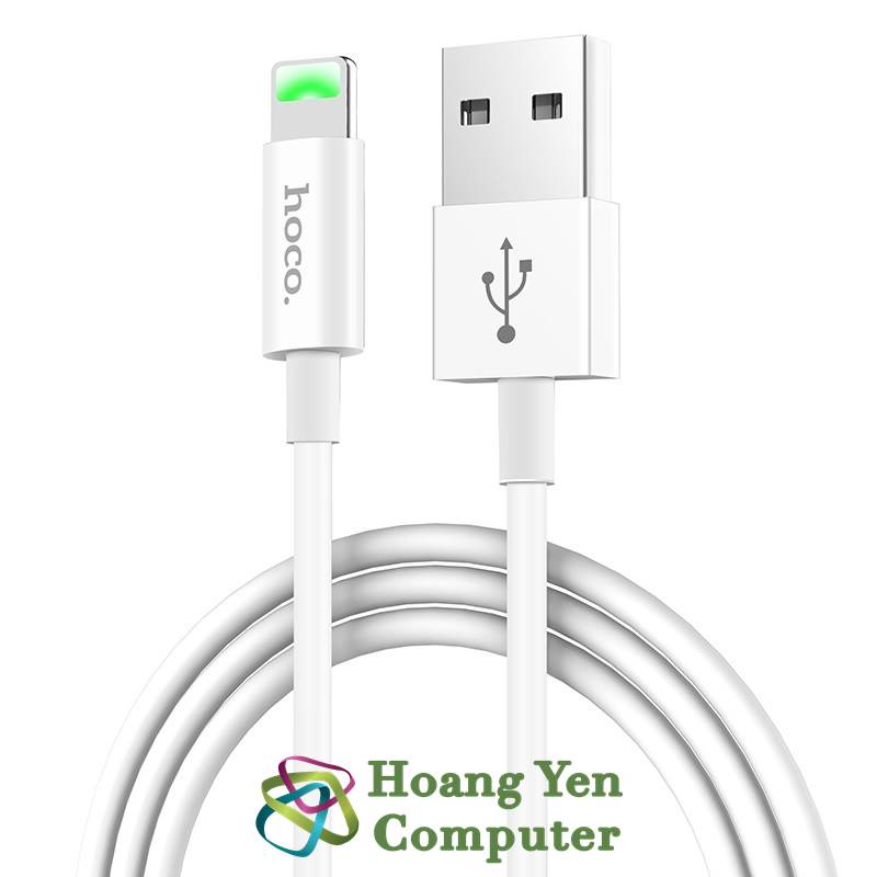 Cáp Sạc Hoco X43 Cho IPTablet 12W - Tích Hợp Đèn Led Trên Đầu Cáp - BH 6 tháng - Hoàng Yến Computer