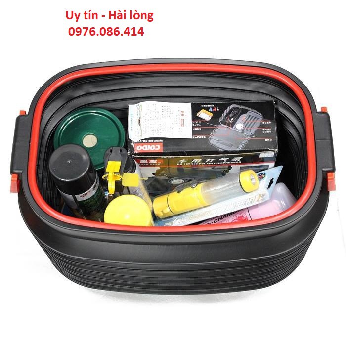 Thùng đựng đồ để cốp xe ô tô 40 lít