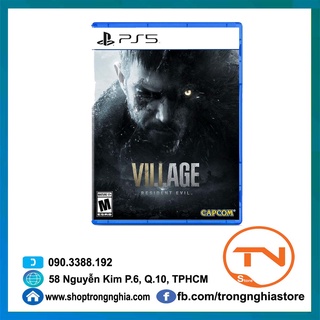 Đĩa game ps5 - resident evil 8 village