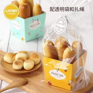 Túi cookies kèm đế( 100 cái)