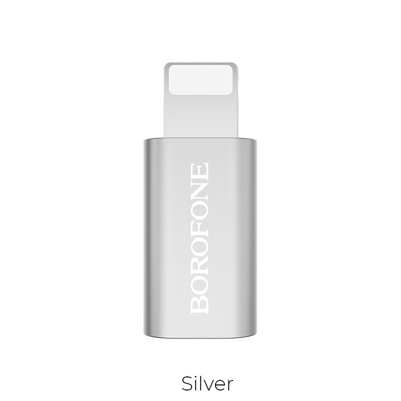 Adapter Cho Cáp Sạc Borofone Micro Usb to Type C / Lightning - BH 12 Tháng Chính Hãng - Hưng Long PC