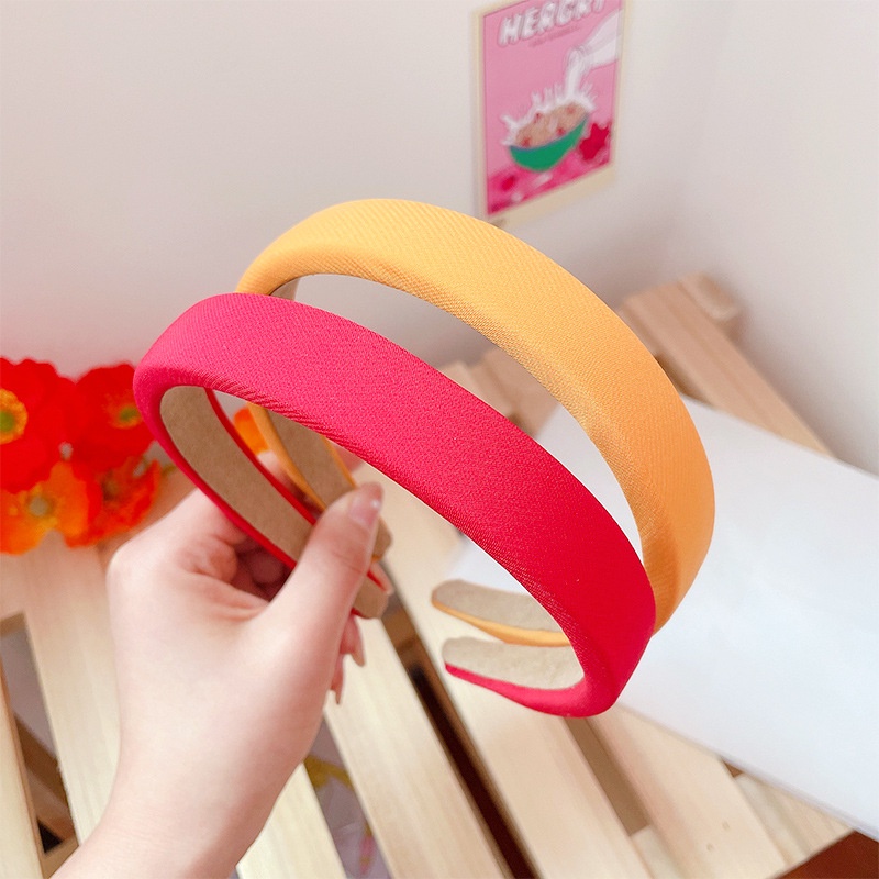 Băng Đô Cài Tóc Màu Sắc Đơn Giản Phong Cách Hàn Quốc Cho Nữ
