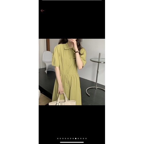 Váy xanh order taobao, new 100%