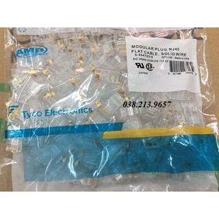 Hạt mạng amp cat6 loại tốt ảnh thật shop tự chụp
