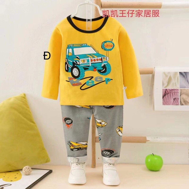 Bộ dài tay bé trai 15-35kg, các mẹ lấy mẫu nào inb hoặc note trong đơn hàng giúp mình nhé