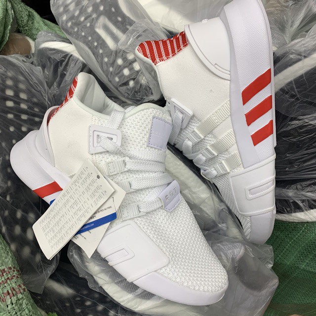 LV-NEW ⚡ XIÊU SALE- Giầy EQT trắng đỏ 1:1 ( full box + free ship ) CKV ✔️ : : : 🔥 XIÊU RẺ ☯ *. ; ) * ^ ' . :