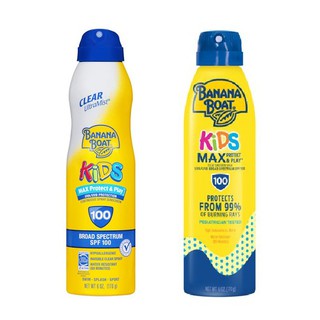Xịt chống nắng TRẺ EM Banana Boat Kids Max Protect & Play Clear Spray Sunscreen SPF 100 - 170g - MiMi Shop
