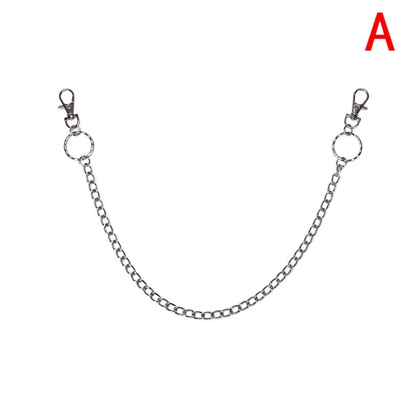 Dây xích kẹp thắt lưng siêu dài 3 kiểu phong cách punk