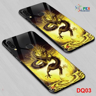 Ốp lưng Samsung Galaxy M20 in 3D hình rồng dạ quang phát sáng ban đêm