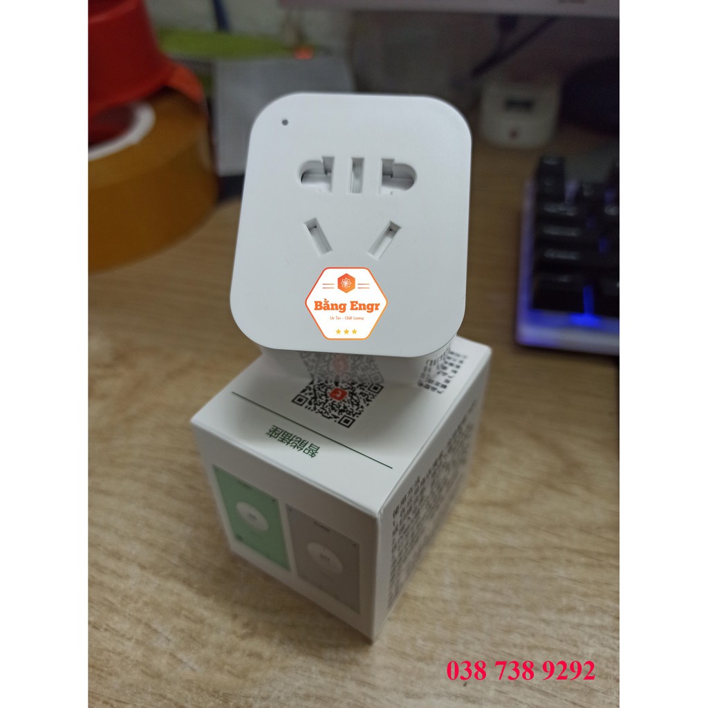 (App Tiếng Việt) Ổ cắm thông minh điều khiển từ xa qua wifi có nút tắt/bật trực tiếp, điều khiển giọng nói, có hẹn giờ