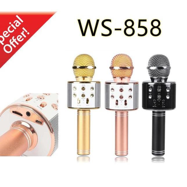 Micro Bluetooth Không Dây Ws-858 Wster Ws85