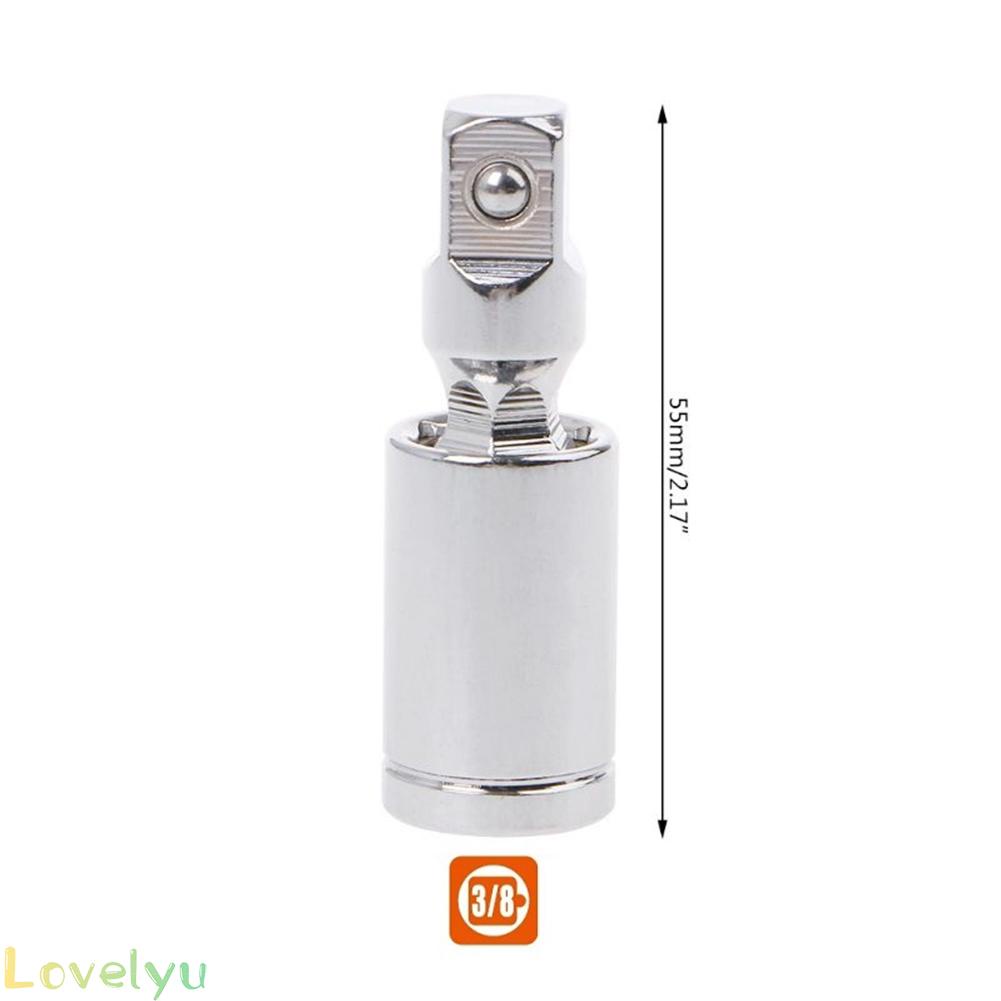 ◀READY▶Socket Adapter 1/2&quot; 1/4&quot; 1pc Chrome Vanadium Steel Silver 360 Degree# Good Quality