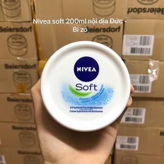 Kem Dưỡng Ẩm Nivea Soft - 200ml