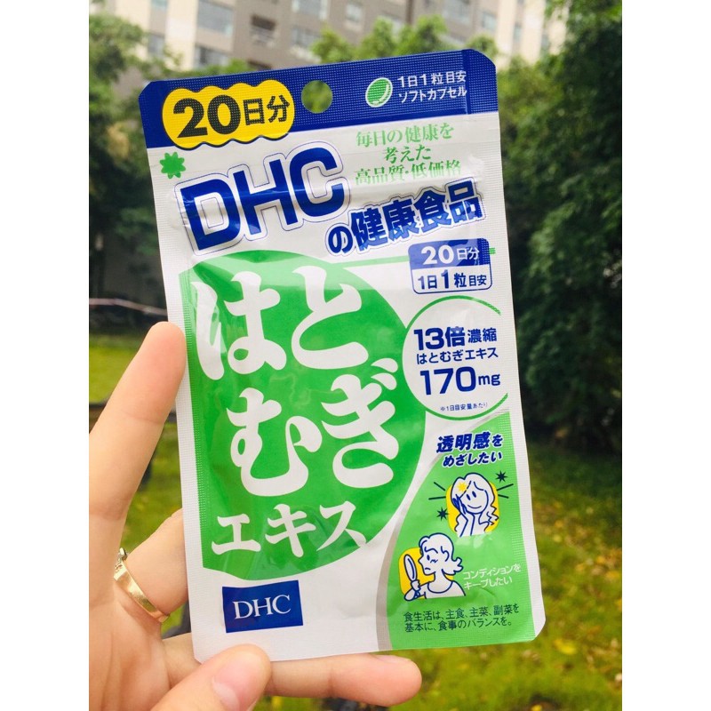 Viên uống Trắng Da DHC Nhật Bản Adlay Extract ( gói 20 ngày) | Thế Giới Skin Care