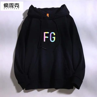 Áo Nỉ Hoodie chữ FG phản quang