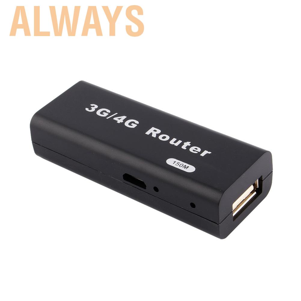 [Seller Recommend] Bộ phát sóng 3G / 4G WiFi WLAN Hotspot 150Mbps RJ45 USB không dây