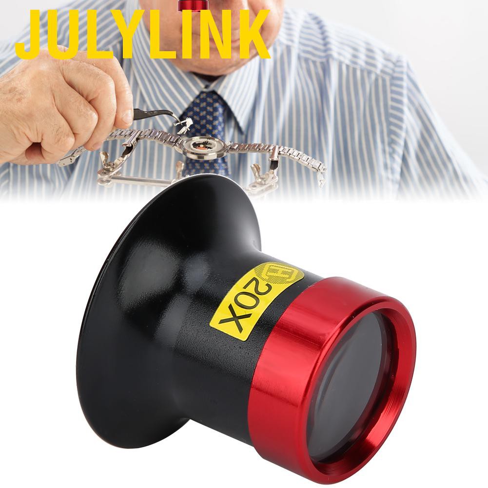Kính Lúp Sửa Chữa Đồng Hồ Đeo Tay Julylink 20x