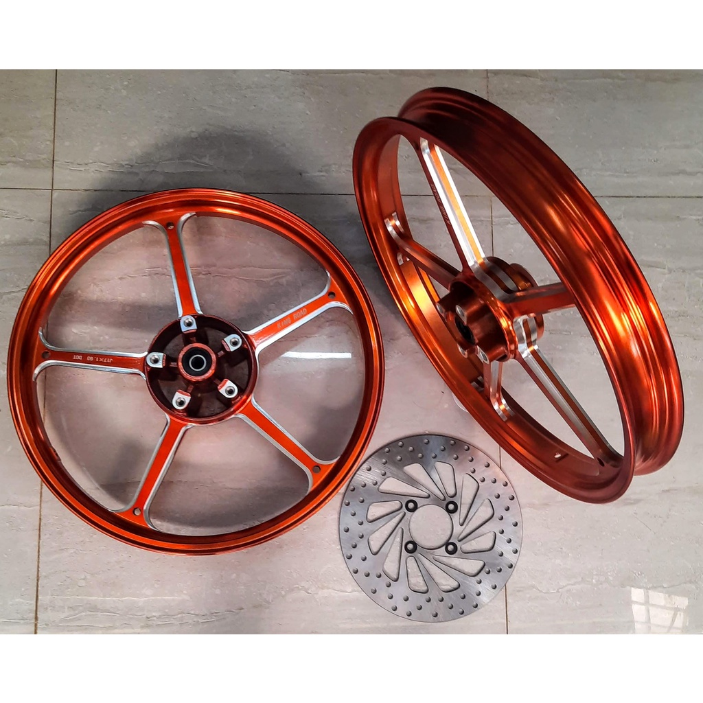 Mâm CNC KING ROAD - XMODE dành cho Exiter 150-155 bản 1.6 trước sau