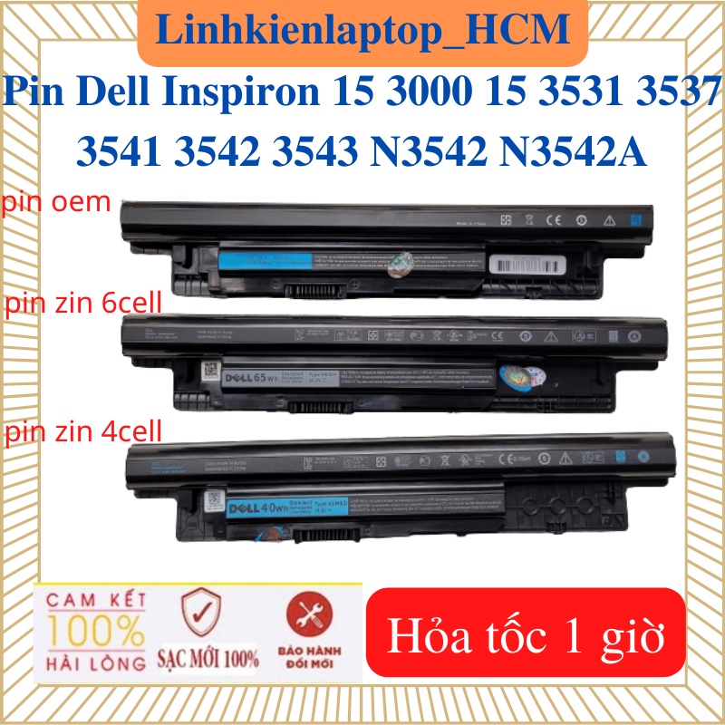 Pin Dell MR90Y XCMRD-Pin laptop Dell Inspiron 15 3000 15 3531 3537 3541 3542 3543 N3542 N3542A