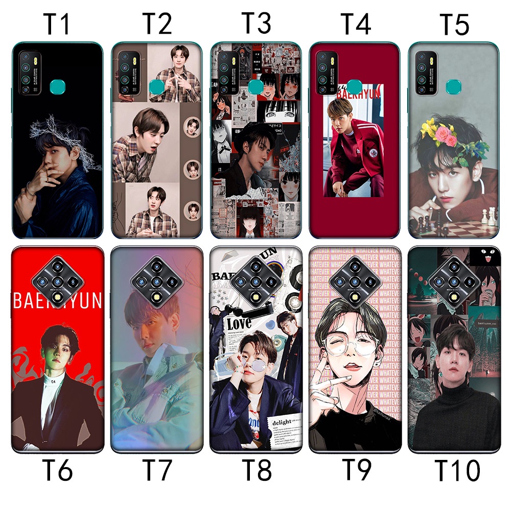 Ốp Điện Thoại Trong Suốt In Hình EXO BAEKHYUN Cho Infinix S5Pro Smart 4 4C Hot 11S NFC X660 X660C X653 X653C MZD65
