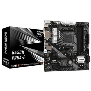Main Asrock B450M Pro4-F