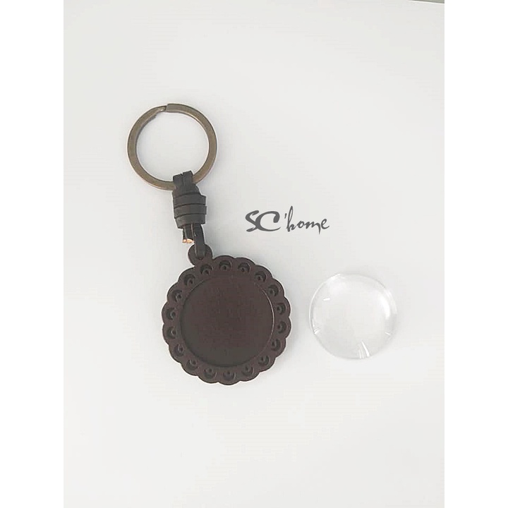 Móc chìa khóa gỗ DIY
